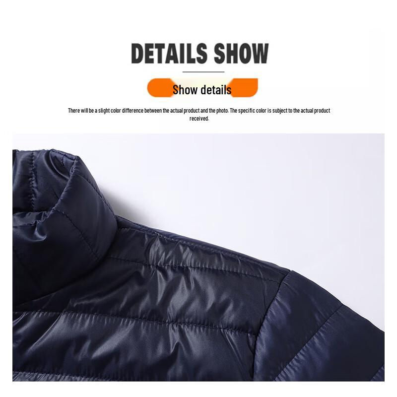 PLAYBOY Men's Lightweight Stand Collar Jacket