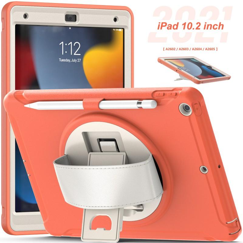 Shockproof Full Cover Tablet Case With Stand IPad 9.7 10.2 Mini 5 Pro 10.5 TPE Protective Shell