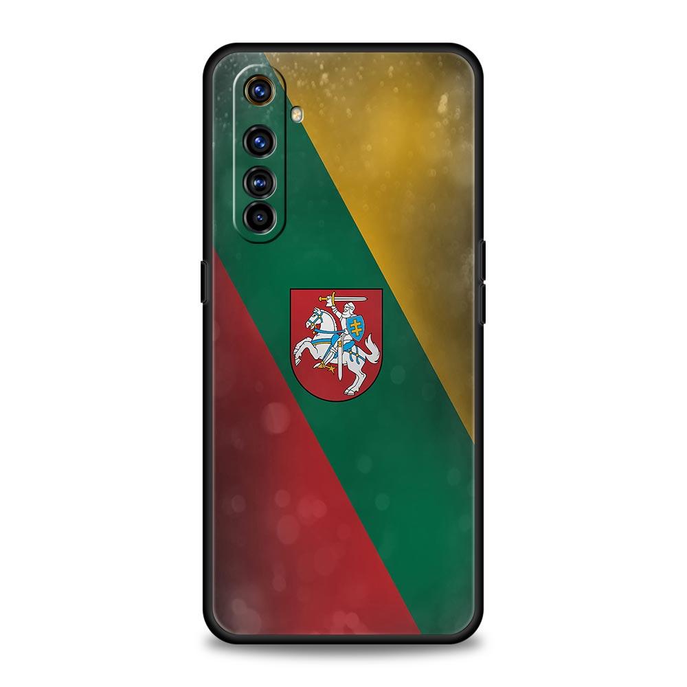 

Flag of Lithuania flag Phone Case For Realme 12 11 10 9 8 5G 7 6 GT5 GT3 GT2 Pro Plus C21 C11 C25 C35 GT Neo 2 3 3T 5 Soft Cover Realme 9 Pro