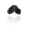 [Hair Claw Clip] 1pc Strong Hair Claw Clip for Thick Hair Black Big Size Non Slip Acrylic Clip Vintage Sparkle Stones Wheat Hair Accessory