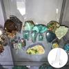 10pcs Crystal Clear Acrylic Display Rack Small Size Light Weight Stand For Commemorative Holder