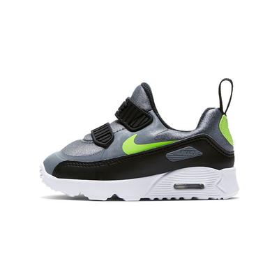 Air Max Tiny 90 Retro Dämpfung Low Top Laufschuhe Babysneakers Schwarz Silber 881924-019