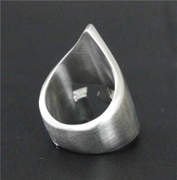 Drop Ship Size 7-16 Cool Fashion Helmet Armor Ring 316L  Stainless Steel Polishing Cool Fighter Biker Ring