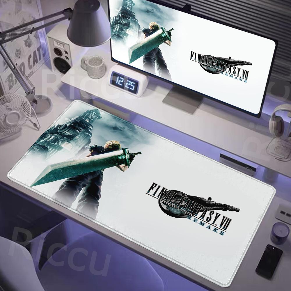 FINAL FANTASY VII REMAKE INTERGRADE electronic sports Locking edge Gamer Large HD Print Computer Desk Locking Edge Keyboard Pad