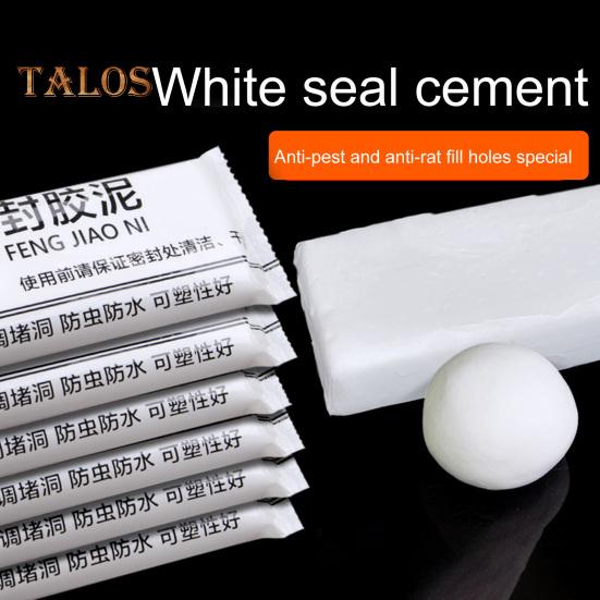 4 Pcs Waterproof Sealant Mastic Malleable Leak-Proof Repair Clay Sealant Fast-Drying Mending Mud for Wall Hole Drain Connection