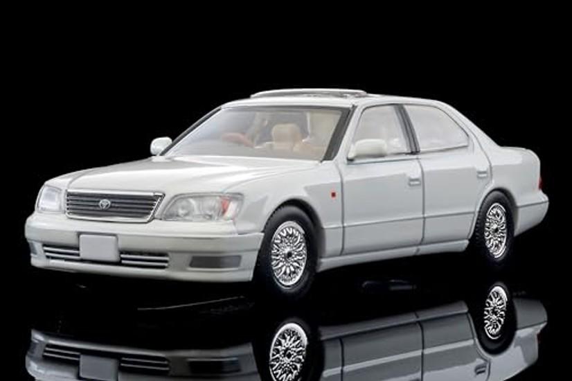 TOMYTEC Tomica Limited Vintage Neo 1/64 LV-N356c Toyota Celsior C-Spezifikation 10. Jubiläumsausgabe Weiß Fertigprodukt 340072
