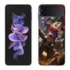 Game D-Dungeons D-Dragons D-DND Phone Case For Samsung Z Flip 7 6 5G Galaxy Z Flip 5 4 3 Black Hard Cell Cover Luxury PC Shell