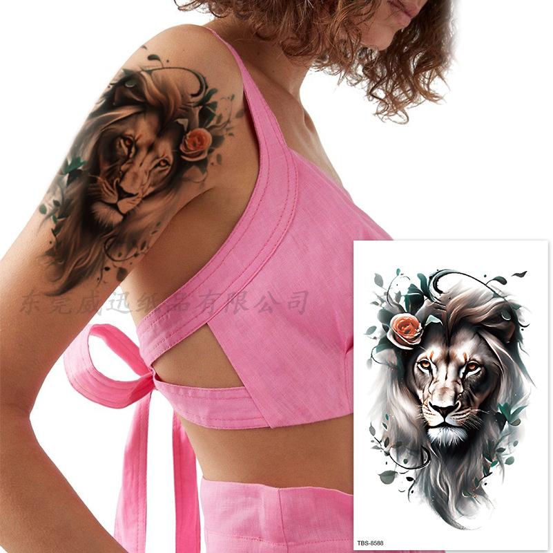 Waterproof Tattoo Sticker, Totem Character Animal Tattoo Sticker Tattoo