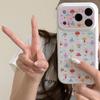 Custom Full-Screen Colorful Mushroom iPhone 17/16 Pro Max/15 Pro Case
