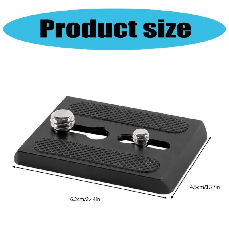 Universal Tripod Plate Quick Release Plate Camera Plate Quick Clamp Fast Mount Quick Release Plate Replacement