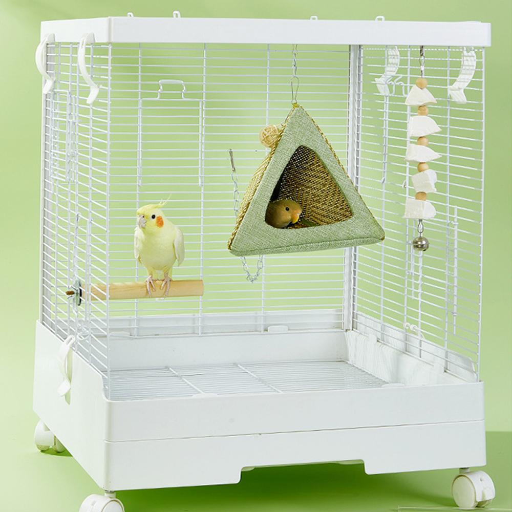 Parrot Dumpling Birdhouse Tiger Peony All Season Nest Hanging Aquascape Birdhouse Summer Sleeping Hiding House