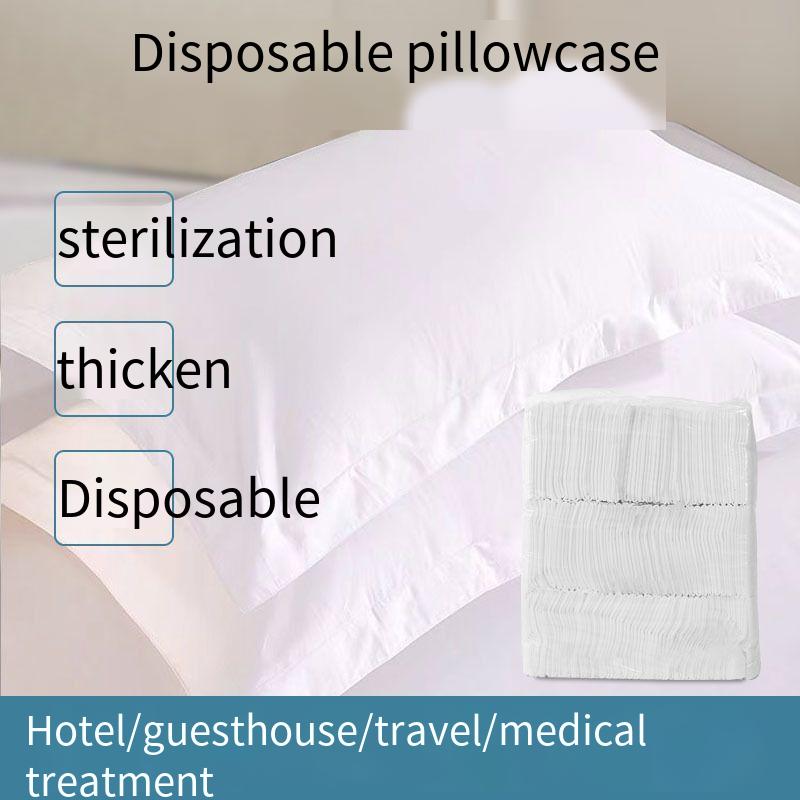 Einweg 20 stücke Kissenbezug Haushalt Reisen Hotel Weiß Komfortable Atmungsaktive Bettwäsche Tragbare Einfache Kissen Abdeckung Täglichen