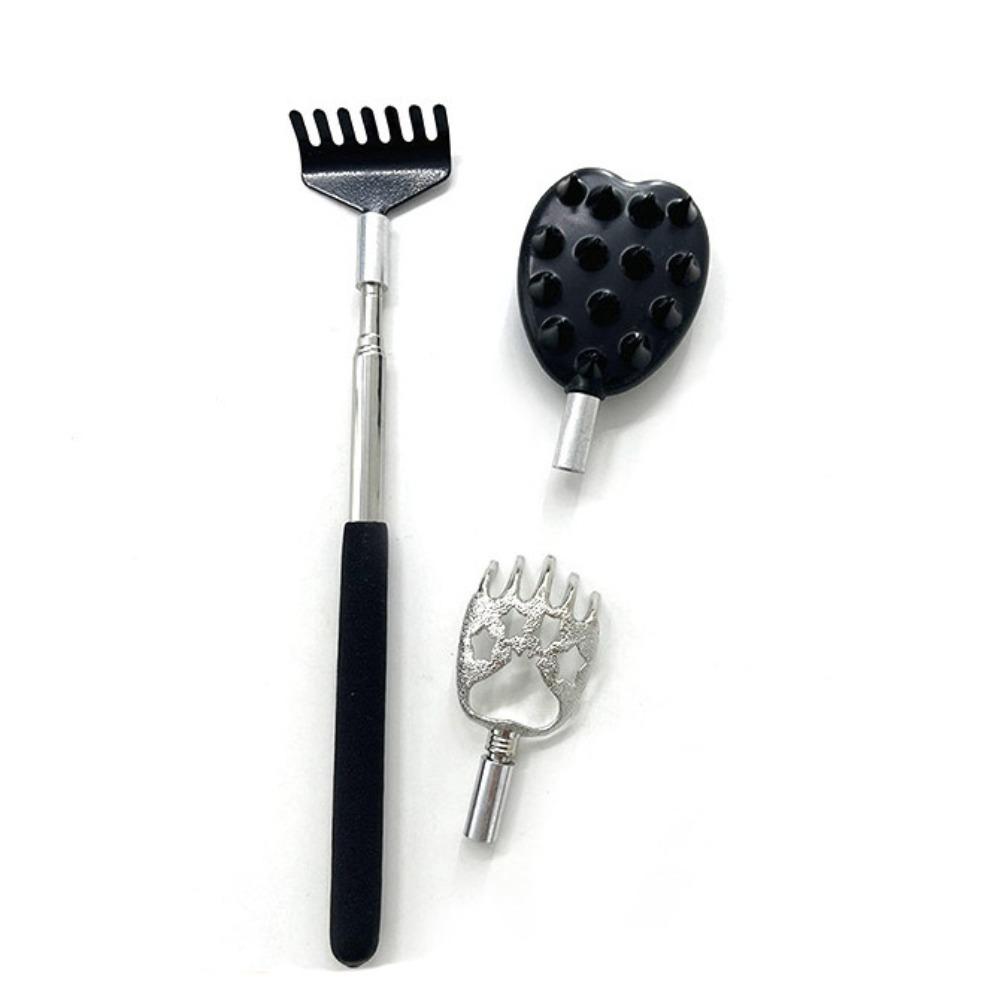 

3Pcs/Set 3 In 1 Back Scratcher Telescoping Telescoping Itch Massage New Massager Kit