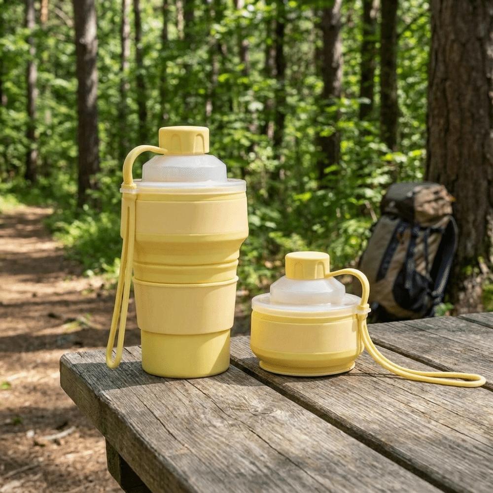 Reusable Foldable Ice Ball Cup Collapsible Ice Mold Drink Cup Ice Maker Collapsible Cup  Travel