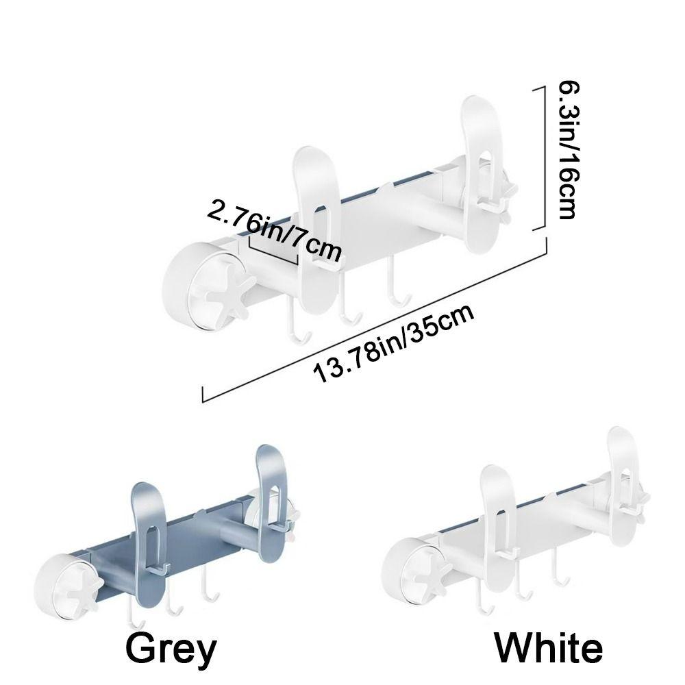Wall Mounted Pot Lid Holder Plastic Cutting Board Shelf Suction Cup Chopping Board Holder for Home