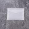 50Pcs/Pack Matte Frosted Vellum Paper Envelopes Simple Wedding Invitation Pouch  for Photos Storing