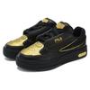 FILA Mix Fashion Sports Low-Top Skate Shoes Men Sneakers Black Gold F12M321205FBK
