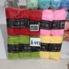 10pcs/set  500g Combed Milk Cotton 4-strands for Hand Woven Baby Yarn Ball DIY Bouquet Material Bag Doll Blanket Scarf