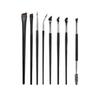 Makeup Brushes Set With Tilted Fine Blade Lower Eyelid To Flat Head Oblique Angle Eyebrow Horizontal Silkworm eyeliner Brush