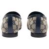 GUCCI Jordaan Loafer Blue Gg Canvas Women's 693213 KY980 4061