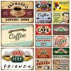 Vintage Tennskylt Retro Barinredning Café Pub Väggkonst Affisch