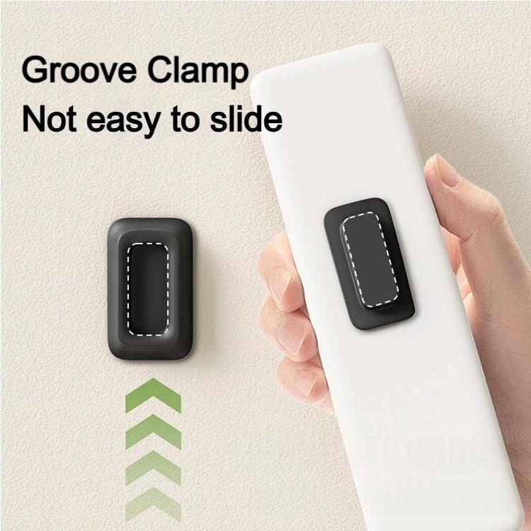 6 Pack Magnetic Remote Control Holder Self-Adhesive Wall Mount Multi‑Purpose Remote Control Support For Home Office JYSNJ04