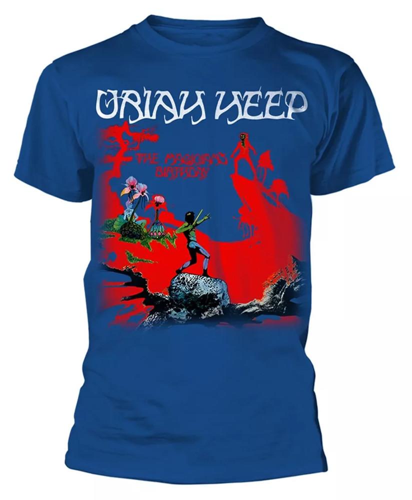 

Uriah Heep The Magicians Birthday Blue T Shirt Full Size S-4XL 4XL