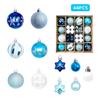 42Pieces Shatterproof Christmas Balls Ornament Bright Christmas Bauble Collections Sphere Pendant for Tree Decorating