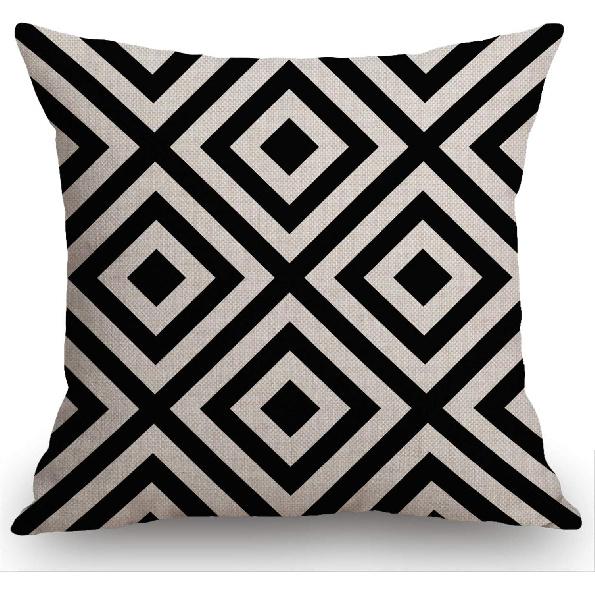 Swono Funny Llama Decorative Throw Pillow Cover Case,Sup Llama Cotton Linen Outdoor Pillow Cases Square Standard Cushion Covers for Sofa Couch Bed