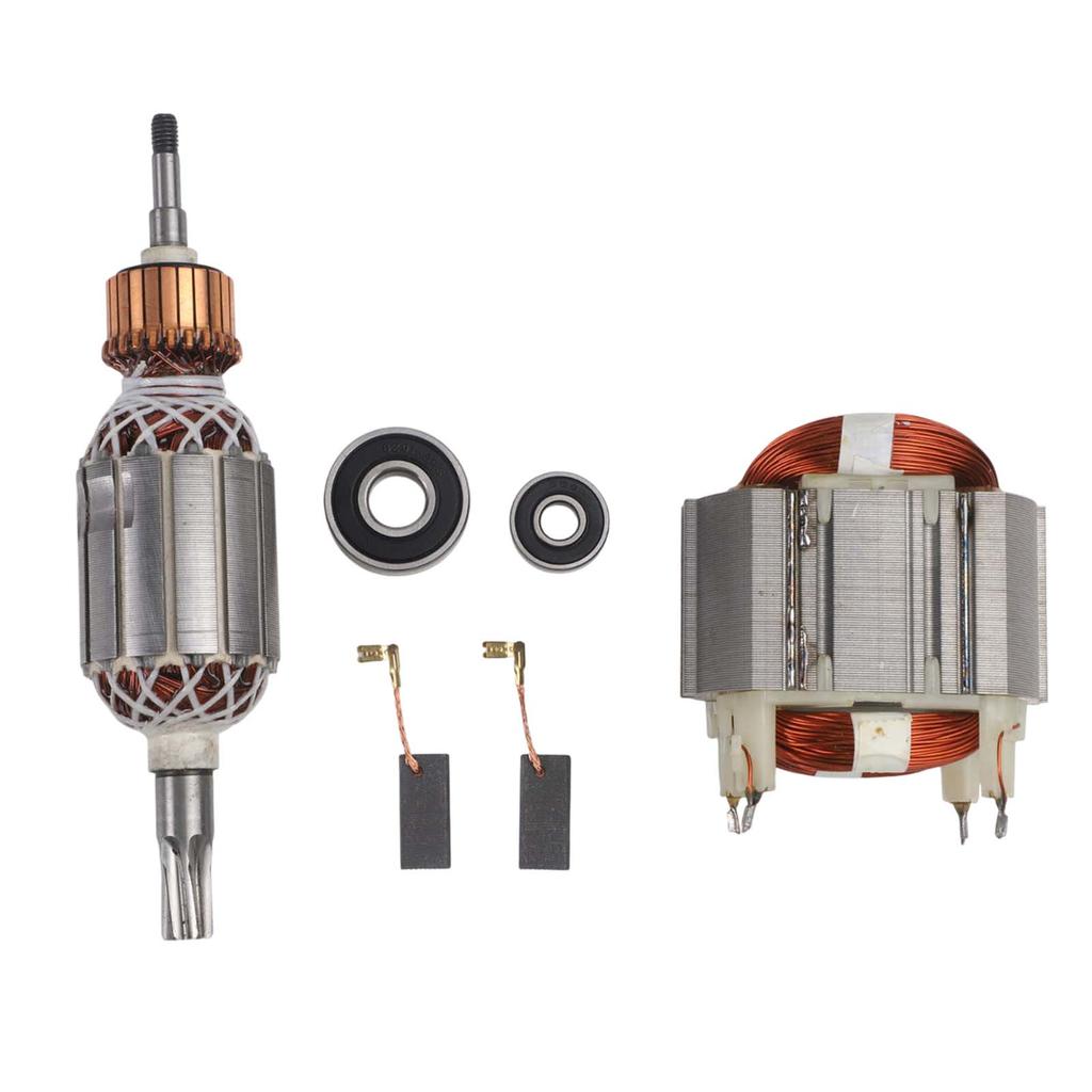 513633-7 Stator Roto Stator Set For HR4011C Compatibility Metal Construction 2 Bearings Included 2 Carbon Brushes Included