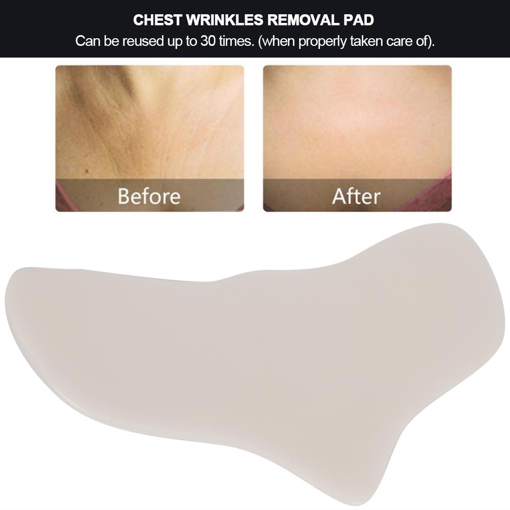Silicone Anti Wrinkle Chest Pad Chest Wrinkles Removal Reusable Anti Aging Patches
