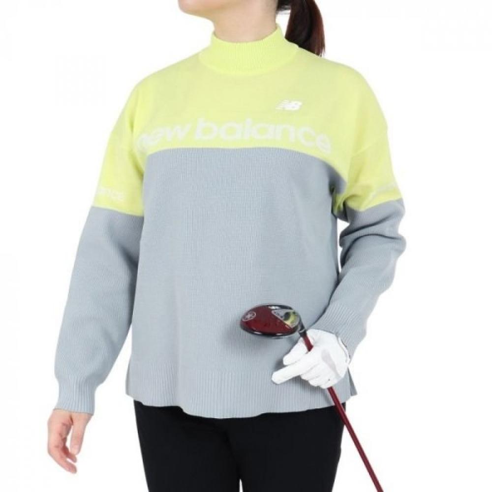 New Balance Galleria Women S Golfwear Long Sleeve Knitted Mock Neck Pullover 012 4270502 060 New Balance L 18478₽