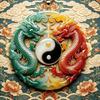 Ethnic Auspicious Gourd Blue Imitation Jade Pendant Necklace Vintage Jewelry For Women Traditional Outfit Accessory Gift