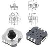 10Pcs 7.5x7.5MM Tactile Switch 5 Way Direction 6Pin Button Switch Micro Switch Push Button Reset Tact Switches