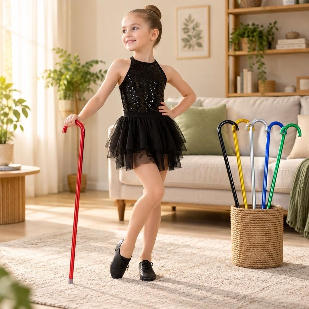 60cm Adult Children's Laser Dance Cane Out Dancing Hand Cane Stick for Dance Accessories
