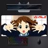 Süßes Musikalisch Anime Mio Akiyama KKOn Mauspads Mousepad Großes Gaming Lockedge Verdickt PC Tisch Schreibtischmatte