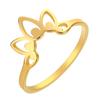 Kinitial Stainless Steel Scissors Egypt Eye of Ra Ghost Bee Gun Finger Knuckle Ring Women Wedding Party Jewelry Birthday Gift