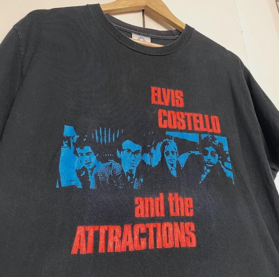 Elvis Costello and the Attractions Vintage T-shirt Reprint Gift All Size S-4XL XXXL
