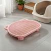Cat Litter Catcher Mat Anti Scatter Toilet Area Paw Cleaning Pet Supply for Washroom, Laundry