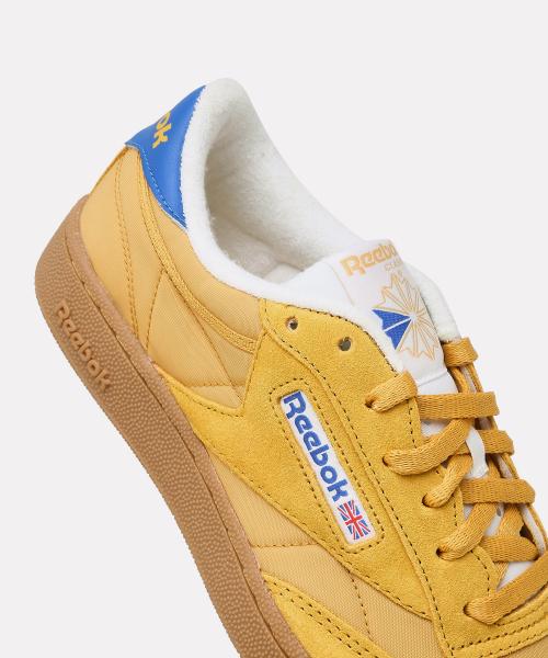 [Reebok] Club C 85 Nylon - Gold RESO5FC1UY2