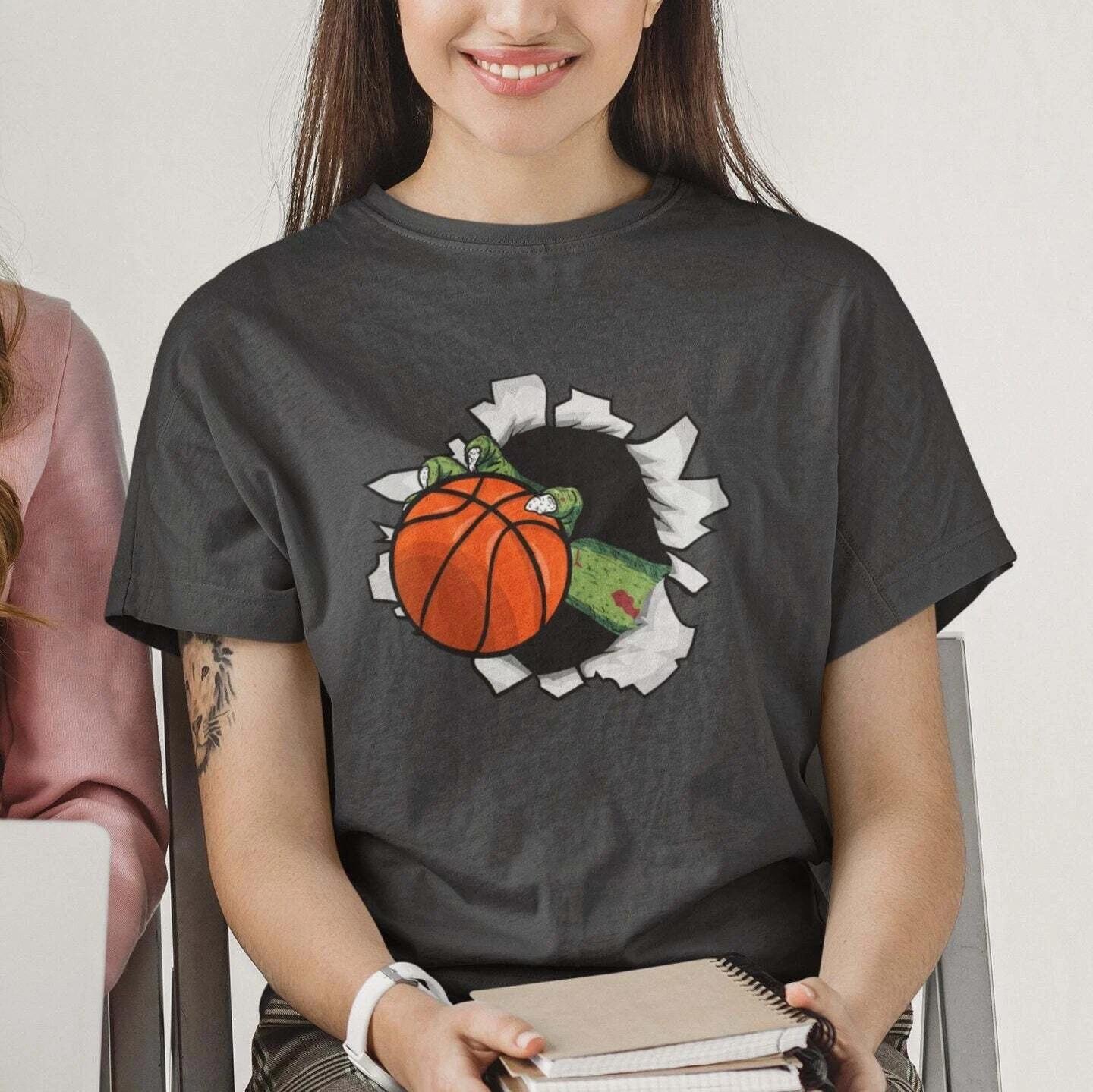 Basketball Halloween Zombie Shirt S