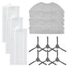 Kit d'accessoires pour aspirateur robot: Brosses Latérales, Filtre Et Tampons de Vadrouille en Microfibre Pour ROPVACNIC S1 Pour Tipdiy G90, V75S, Z1, C2