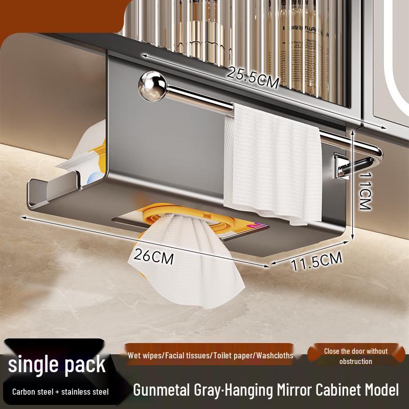 Cmaos Wall-Mounted Tissue and Wet Wipe Holder