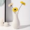 1 stk Nordisk Plastvase Enkel Liten Frisk Blomsterpotte Oppbevaringsflaske for Blomster Stue Moderne Hjemmedekorasjoner Ornamenter
