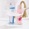 Adjustable Toothpaste Storage Rack Dustproof Cup Storage Rack Toothbrush Holder  Student Dormitory