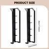 2 Pieces Sticky Coffee Pod Holder Bar Accessories Side Mount Sturdy Space Saving Capsule Rack