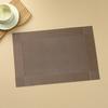 European pvc double frame diagonal frame placemat waterproof and non-slip placemat table mat thermal insulation mat plate mat coaster