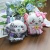 Chiikawa Doll First Generation Magical Girl Generation Usagi Momonga Hachiware Cartoon Plush Doll Doll School Bag Pendant Gift
