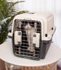 XDPC Xinding Pet Airline Crate: Durable Plastic Carrier with Iron Window for Cats & Dogs, Air China Approved