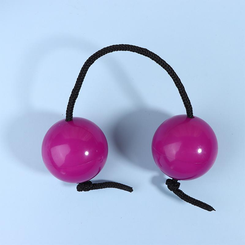 

2 шт. Ритмічні кулі Кашака Портативний ритмічний шейкер для кінчиків пальців Перкусійні інструменти для однієї руки Для дітей Дорослих Початківців фіолетовий